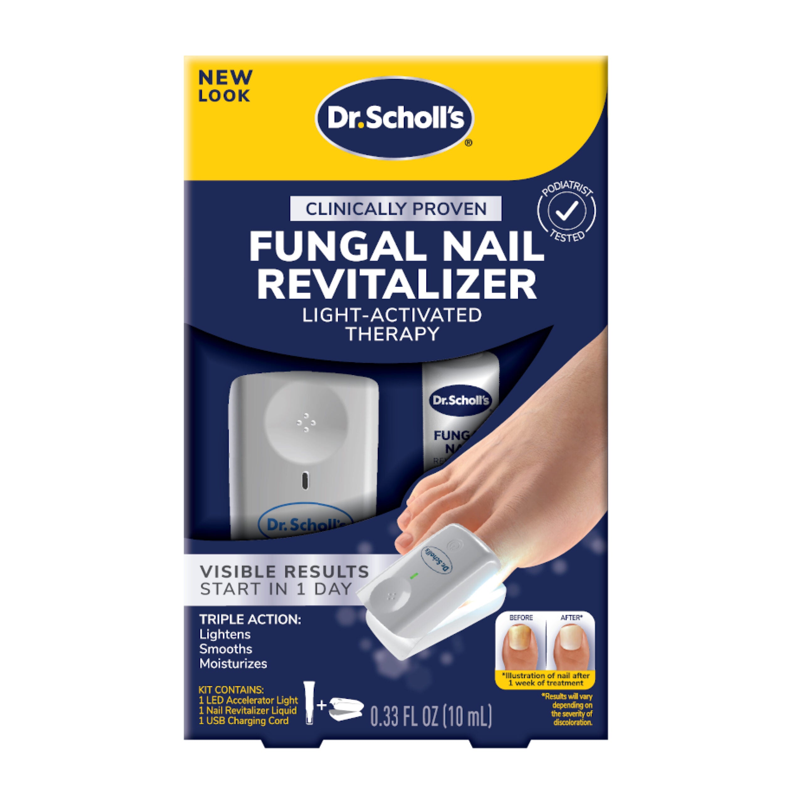 Fungal Nail Revitalizer Kit with Light-Activated Therapy – DrScholls